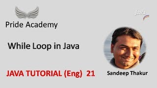 Use of While loop in Java | Java Tutorial (Eng) 21