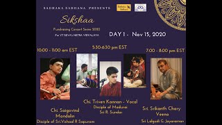 SIKSHAA DAY 1 - Evening Session by Triven Kannan