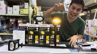 Mr Plug review: โคมไฟปักดิน ไฟแต่งสวน ไฟทางเดินพลังงานแสงอาทิตย์ Solar Lamp Apex 5w Lamptan