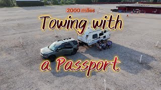 Towing 2000 miles with a Honda Passport
