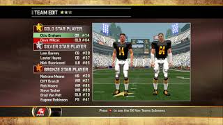 Saving and Changing Uniforms with the All-Pro Football Editor / All-Pro Football 2K8