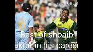 Top 7 stump broken deliver ! By shoaib aktar ! his best bowled by him in his career !