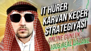 İt hürər karvan keçər strategiyası |  Günlük 100$ qazanc | Aylıq 3000$ qazanmaq | millionairesis