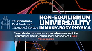 Thermalization in quantum chromodynamics: Ab initio approaches and... ▸ Raju Venugopalan