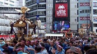 令和元年 池袋御嶽神社例大祭 町神輿連合宮入その1