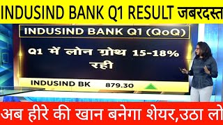 INDUSIND BANK Q1 RESULT 2023 • INDUSIND BANK SHARE LATEST NEWS TODAY • INDUSIND BANK STOCK UPDATE