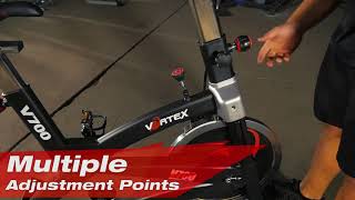 Vortex V-700 Spin Bike Product Information Video