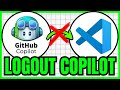 How To LOGOUT Of GitHub Copilot In VSCode (QUICK & EASY) 2026