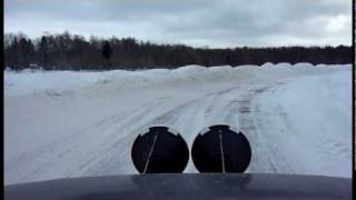 Nabala ice track onboard video