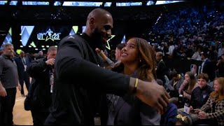 LeBron James Shows Love to Bryant Family ❤️