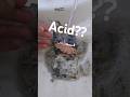 Why there is acid inside lithium ion battery?