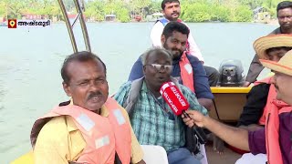 'സമ്മാനമായി വെള്ളാമ്പൽ പൂവ് തരാം...ലലല...ലലാ....' | Ashtamudi Lake | Coffee with Arun