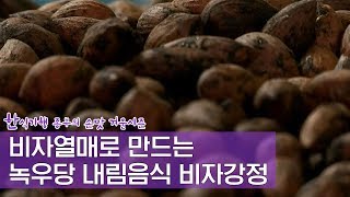 비자열매로 만드는 녹우당의 내림음식 비자강정 [한식기행, 종부의 손맛-겨울] 4회