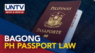 Bagong passport law, nilagdaan ni PBBM