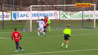 Oberliga: Obermais - Ahrntal 1:2, 3.12.2017