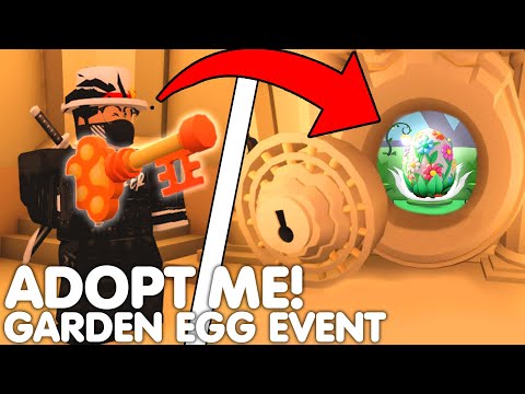 How to get the new Garden Egg Key and open the safe in Adopt Me!