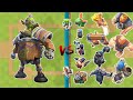 Goblin Machine vs All Cards | Clash Royale - Royal OVS