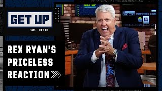 Rex Ryan gets HYPED over a Tom Brady trivia question 🤣 | Get Up