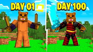 I Survived 100 Days In A Minecraft Rougelike