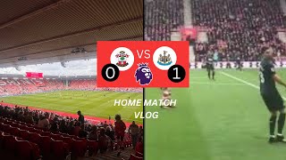 Southampton vs Newcastle United Vlog | 1-0 Defeat 🤬