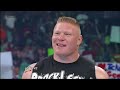 John Cena and Brock Lesnar get into a brawl that clears the entire locker room Raw, April 9, 2012