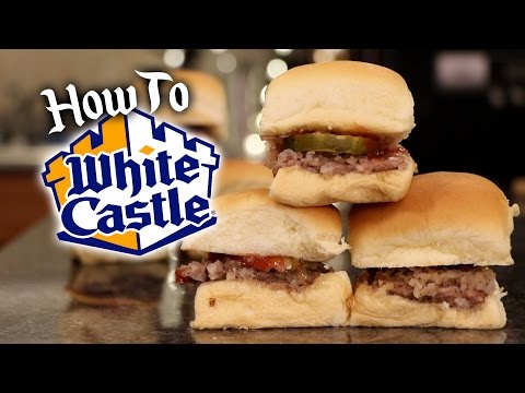 DIY WHITE CASTLE SLIDERS DIY WHITE CASTLE SLIDERS