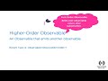 What is Higher-Order RxJS Observable?