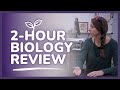 2 hour biology review session // Full Course Biology Study Session