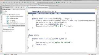 Lambda Expression Reference to Static Method