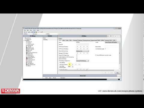 How to change the time Avaya IP Office How to change the time Avaya IP Office