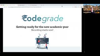 CodeGrade Webinar: Getting started for the new year (13 August 2021)