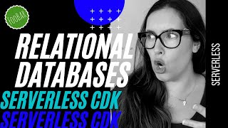 BUILD SERVERLESS APPLICATIONS USING AURORA SERVERLESS, THE DATA API AND CDK