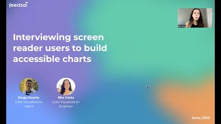 Interviewing Screen Reader Users to Build Accessible Charts