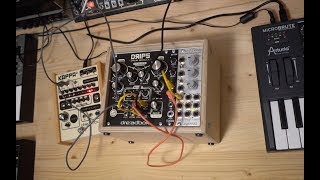 Dreadbox Drips - first experiences with this awesome drum synthesizer (Riamiwo StudioVlog 72)