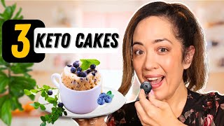 You Can Make These Keto Cakes in 1 Minute!