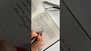 Watch the last YouTube Video on how to improve your handwriting ✨ #handwriting