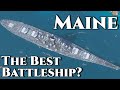 World of Warships: Maine - The Best Battleship?