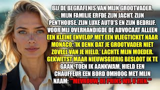 Mijn familie kreeg miljoenen bij opas begrafenis, ik kreeg slechts een ticket naar Monaco, dus...