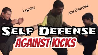 Self Defense Against Kicks | A Fitness Routine That Works!