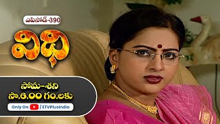 Vidhi | 3rd February 2025 | Full Episode No 390 | ETV Plus