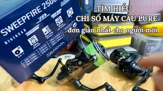 THÔNG SỐ MÁY CÂU LURE ( và các loại máy câu khác ) , HIỂU MỘT CÁCH ĐƠN GIẢN NHẤT CHO NGƯỜI MỚI