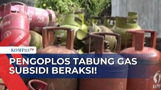 Polda Sumut & Polrestabes Medan Gerebek Gudang Pengoplos Tabung Gas Subsidi!