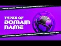 Different Types of Domain Names Explained | Choose the Right Domain for Your Website!