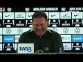 re live pk mit ralph hasenhüttl vor vfl wolfsburg borussia mönchengladbach bundesliga