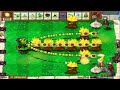 plants vs zombies battlez 1 threepeater vs 99 gagantuar zombie