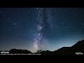 星空と天の川の輝き｜神秘的な音楽｜北アルプスの峰々から撮影した星空タイムラプス｜撮影地・カメラ・レンズ・撮影設定情報あり｜milky way｜starry sky time lapse