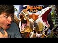 Reacting to the JURASSIC PARK / JURASSIC WORLD Size Comparison!