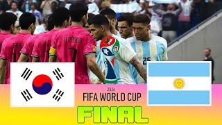 SOUTH KOREA vs ARGENTINA - Final FIFA World Cup 2026 | Full Match All Goals | Football Match