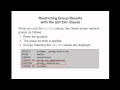 Oracle SQL Video Tutorial 31  - HAVING Clause