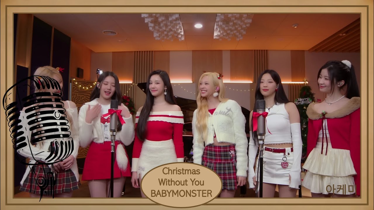 Christmas Without You - BABYMONSTER (베이비몬스터) Cover Ava Max Karaoke ...